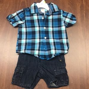 Gymboree short set
